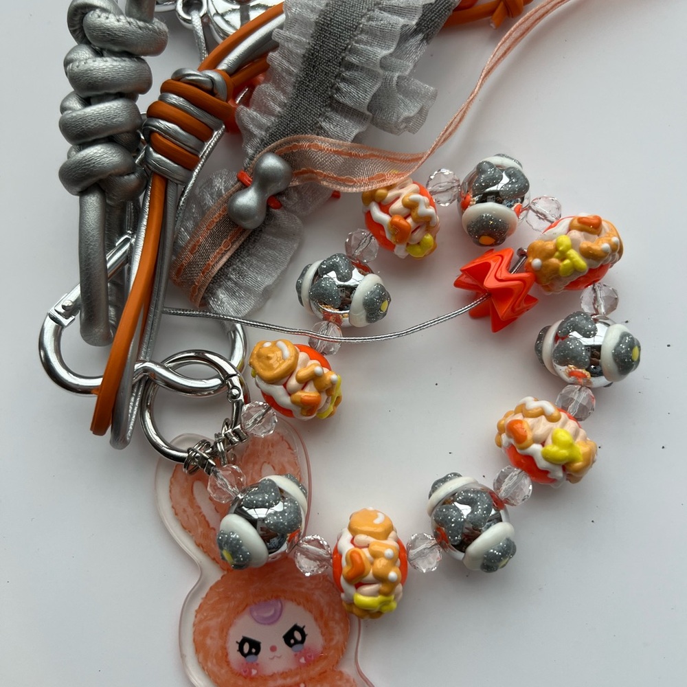 Baby Three Love Chain keychain